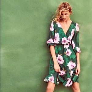 Anthropologie x Plenty by Tracy Reece Floral Dress S